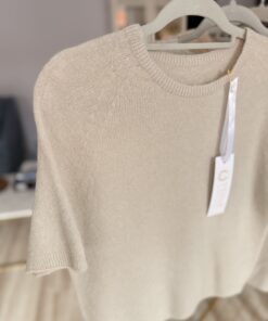 Alternative view of Sweter AMELIA baby alpaca/ bardzo jasny beż