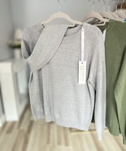 Alternative view of Sweter MIA/ jasny szary