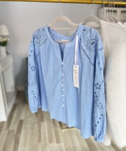 Koszula 100% bawełna DOLCE VITA/ niebo