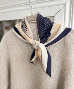 APASZKA JEDWAB 100% OLD MONEY STRIPS