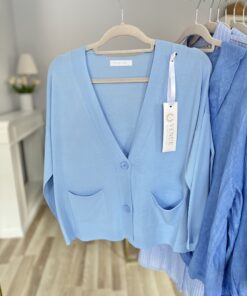 Kardigan MUVO/ błękit