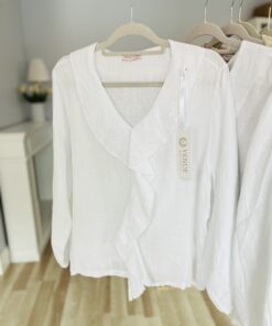 Koszula lniana COCO / biel