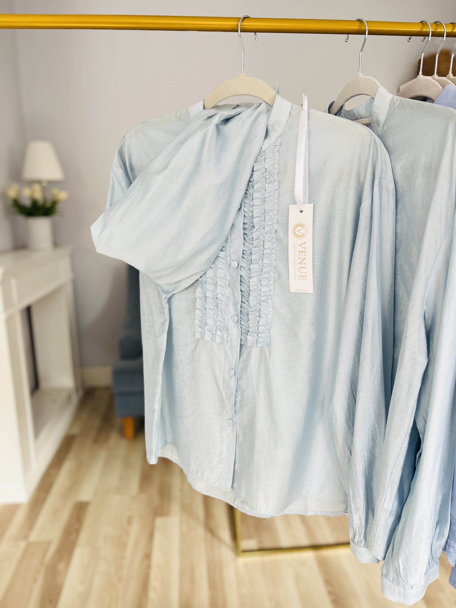 Koszula MILANO/ błękit - obrazek 2