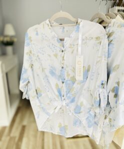 Bluzka SOFT GARDEN / kwiatowy motyw