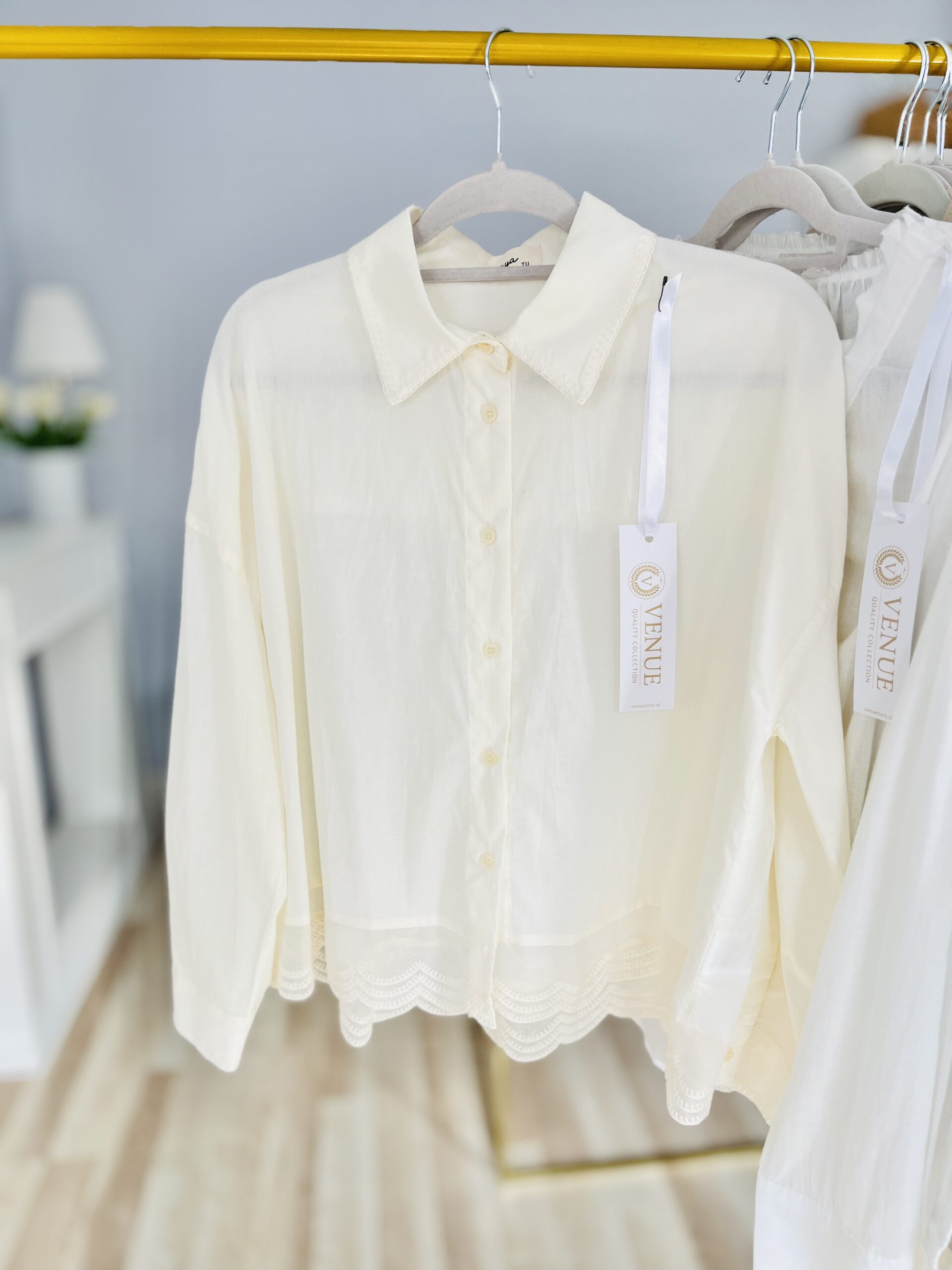 Koszula 100% bawełna ELLA/ ecru