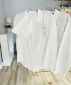 Alternative view of Koszula 100% bawełna DAFNE/ biel