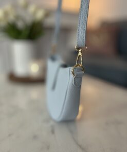 Alternative view of Skórzana torebka SISI/ błękit