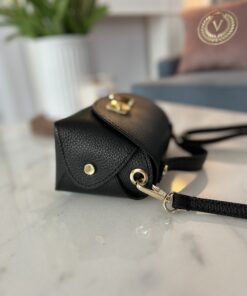 Alternative view of Skórzana torebka MIU/ klasyczna czerń