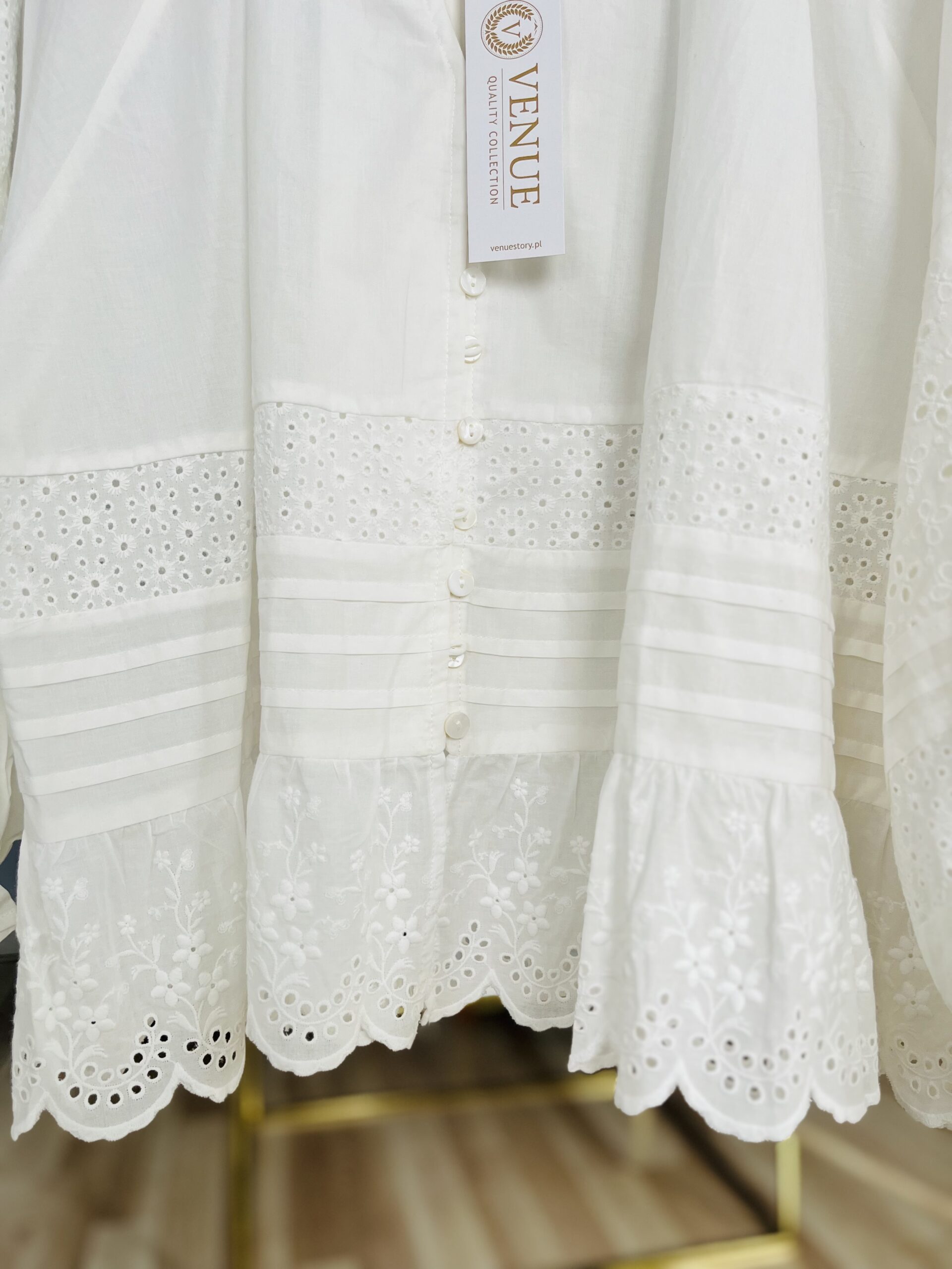 Koszula 100% bawełna DOLCE VITA II/ biel - obrazek 4