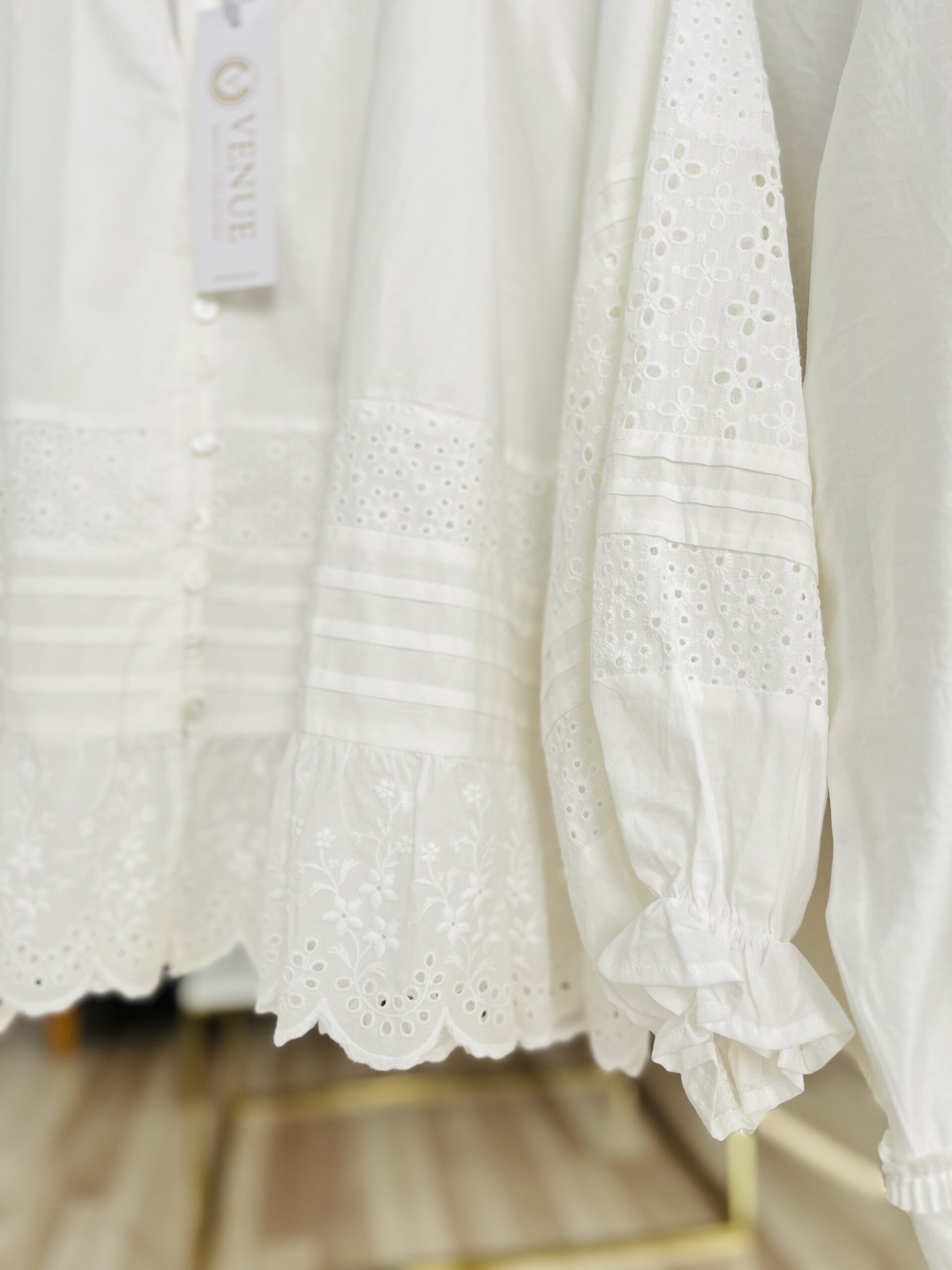 Koszula 100% bawełna DOLCE VITA II/ biel - obrazek 3