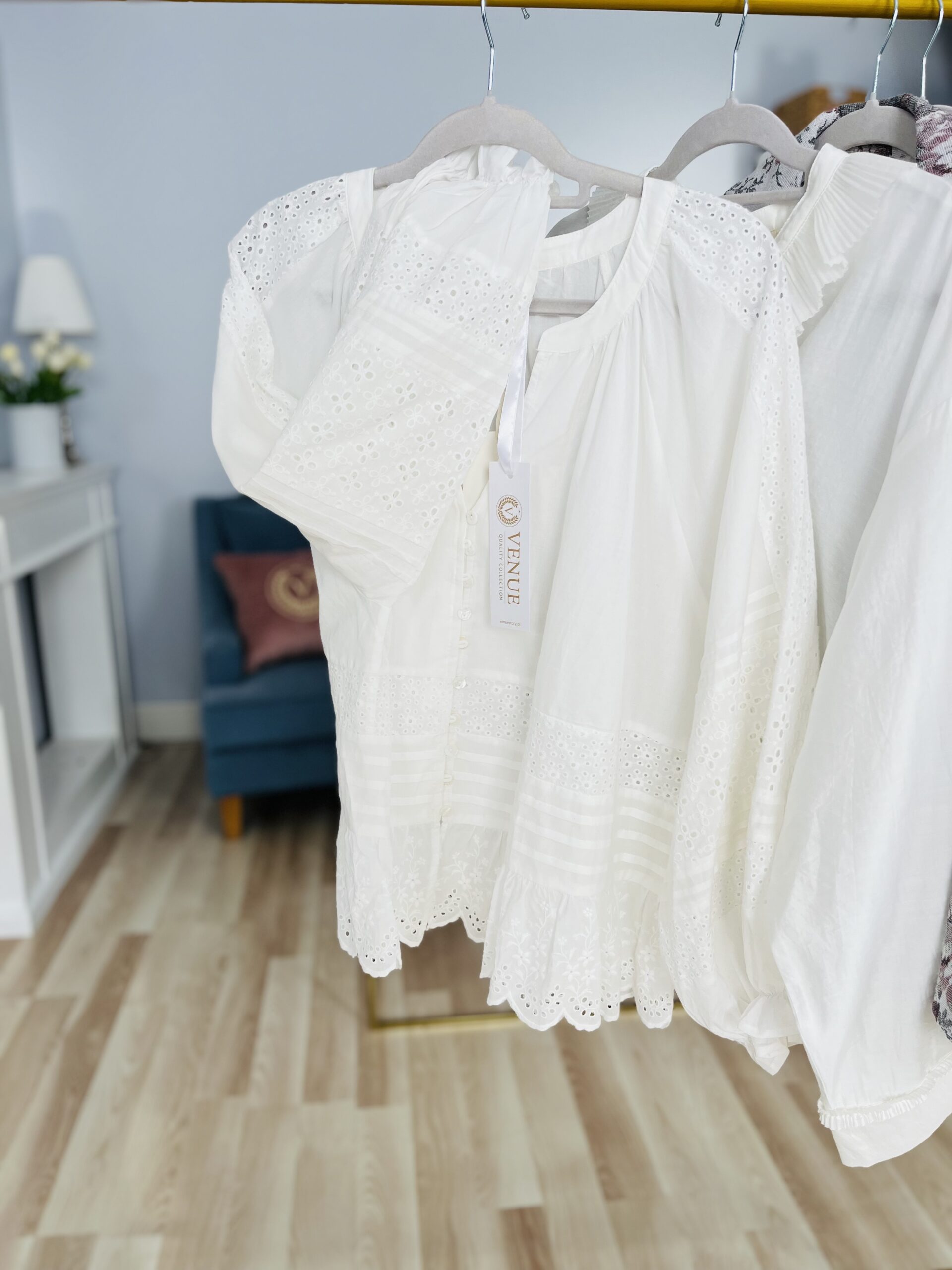 Koszula 100% bawełna DOLCE VITA II/ biel - obrazek 2