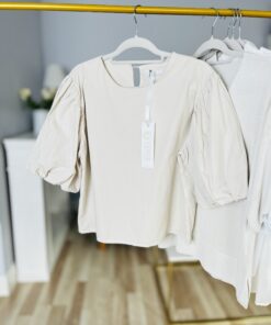 Bluzka VIVIEN/ jasny beż