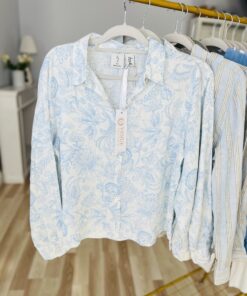 Koszula lniana CARLA M