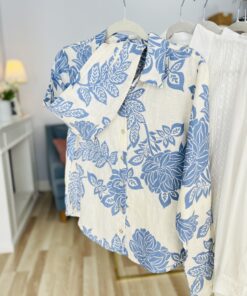 Alternative view of Koszula lniana SARA M