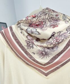 APASZKA JEDWAB 100% BUTTERFLY SUMMER