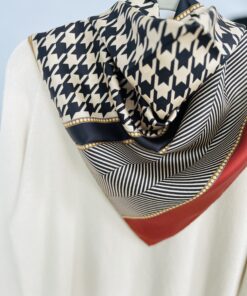 APASZKA JEDWAB 90x90/ ROYAL