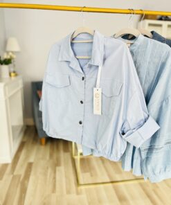 Kurtka/katanka wiosenna/ błękit