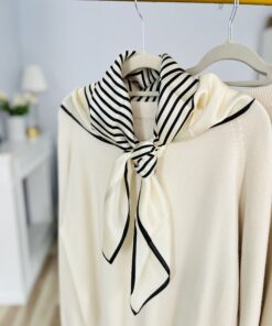 APASZKA JEDWAB 100% 90x90/ MINIMALIST ELEGANT