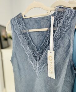 Alternative view of TOP lniany VIVIEN/ jeans