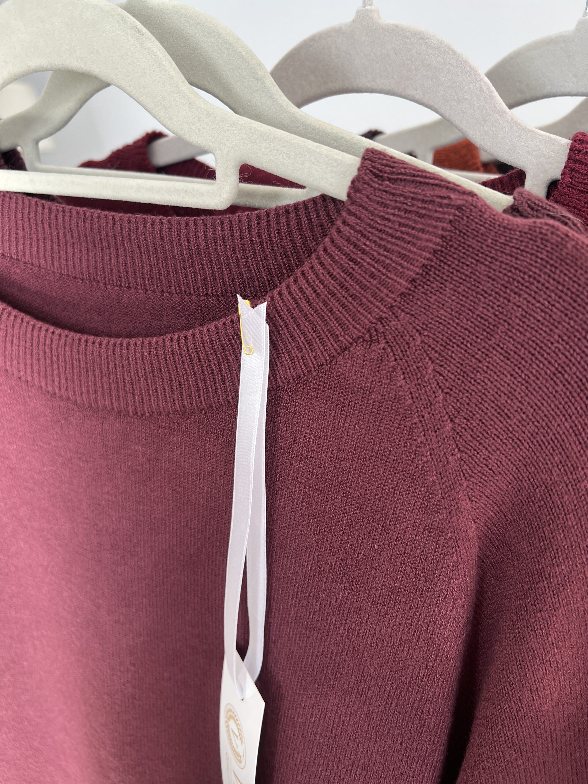 Sweter MIA/ bakłażan - obrazek 3