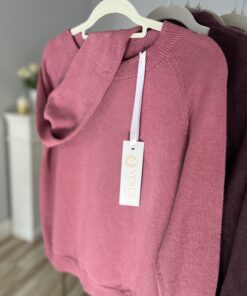 Alternative view of Sweter MIA/ zgaszona jasna jagoda