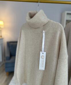 Alternative view of Golf Mary (100% merino)/ JASNY BEŻ