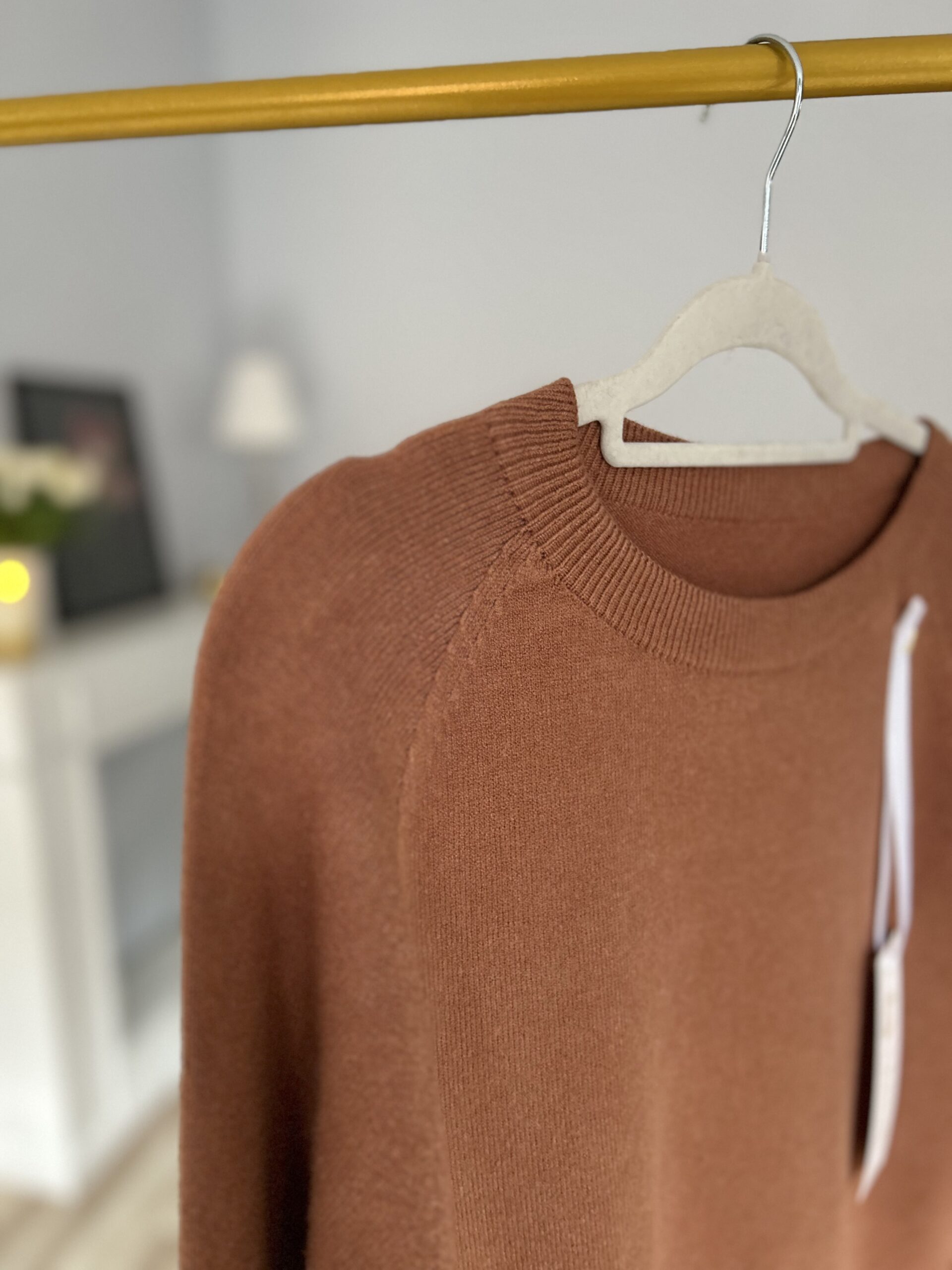 Sweter MIA/ ORZECHOWA CZEKOLADA - obrazek 3